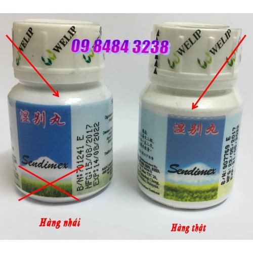 Thấp biệt hoàn - Sendimex Malaysia trừ thấp, tiêu sưng, giảm đau